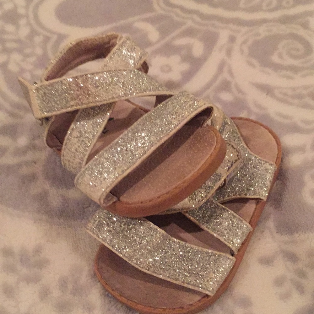 Glitter Squeaky Sandals